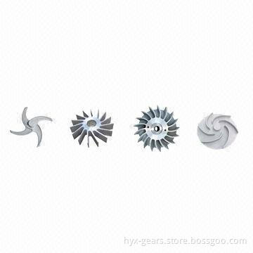 Fan Blades, Made of Investment Casting
